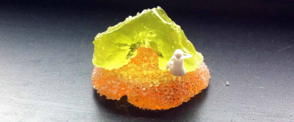 Constructing models with candy