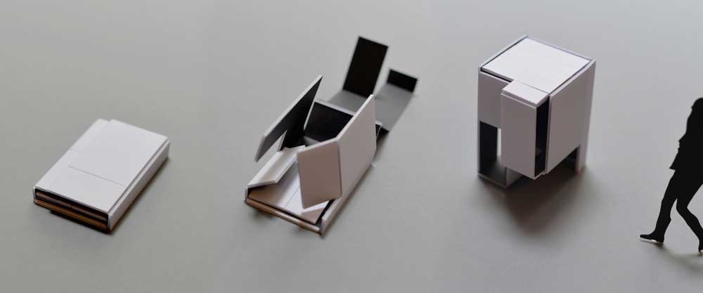 Constructing models with foamboard